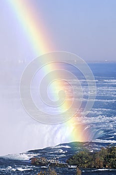 Rainbow Over Niagara Falls