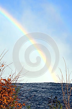 Rainbow Over Niagara Falls