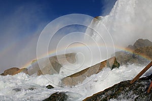 Rainbow over Niagara Falls