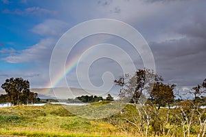 Rainbow over Rannoch Moor