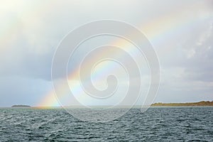 Rainbow over Sea