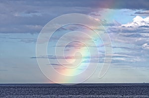 Rainbow over Sea