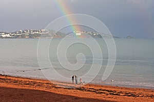 Rainbow over Torbay