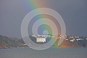 Rainbow over Torbay