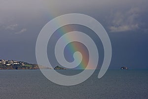 Rainbow over Torbay
