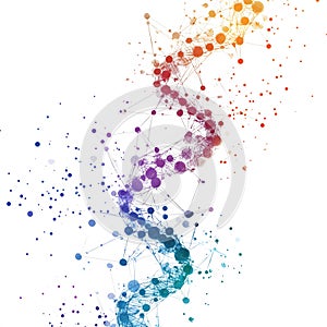 Rainbow Paint Splatter Abstract Background