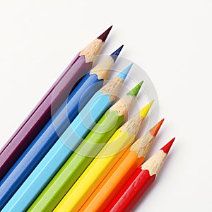 Rainbow pencils