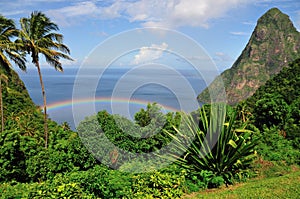 Rainbow by the Piton