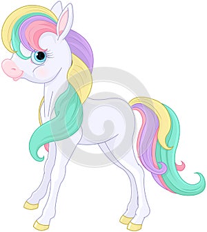 Rainbow Pony Sitting