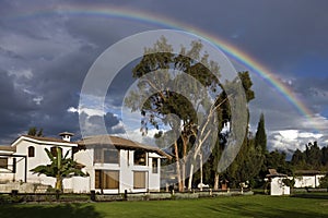 Rainbow - Riobamba - Ecuador photo