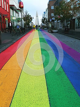 Rainbow Road Reykjavik