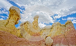 Rainbow Rocks at the Paint Mines