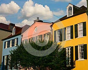 Rainbow Row - Charleston, South Carolina