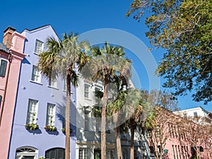 Rainbow Row, Charleston, South Carolina