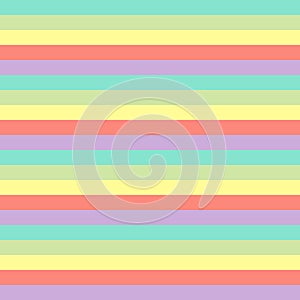 Rainbow seamless pattern. Vector illustration.