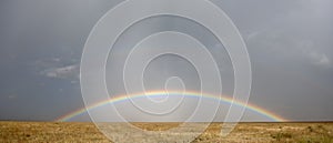 Rainbow at the Serengeti National Park