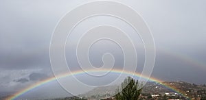 Rainbow Series: Double Rainbow over Serendipity Valley