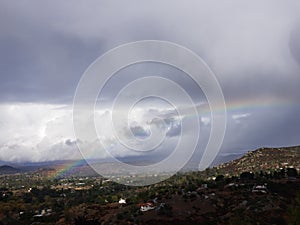 Rainbow Series: Double Rainbow over Serendipity Valley