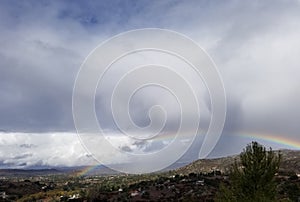 Rainbow Series: Double Rainbow over Serendipity Valley photo