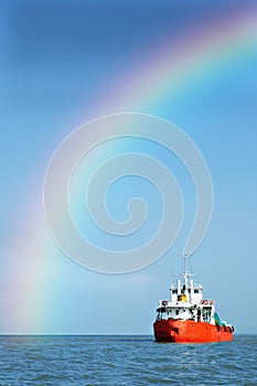Rainbow ship