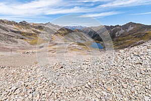 Rainbow ski area in Nelson Lakes National Park in summertime, New Zealand