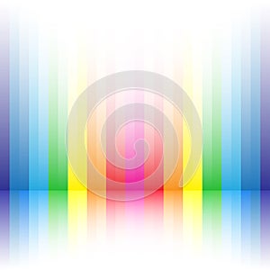 Rainbow stripe background