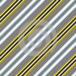 Rainbow Stripe seamless pattern background in diagonal style