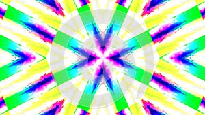 Rainbow Sunburst Shiny Rainbow Background