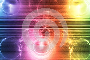Rainbow Supernova Abstract Background Wallpaper photo