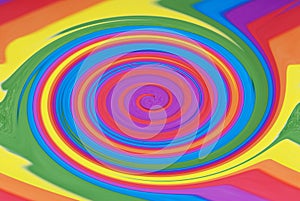 Rainbow Swirl