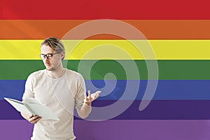 Rainbow Symbol Love Free Homosexual Concpet