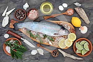 Rainbow Trout Health Food