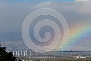 Rainbow in the valley