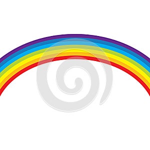 rainbow  vector background illusration  template