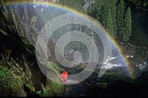 Rainbow at Vernal Falls, Yosemite