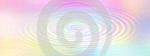 Rainbow Water Ripple Background