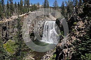 Rainbow waterfall