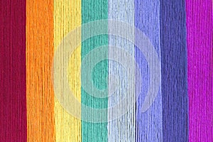 Rainbow wool background