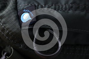 Raincover symbol for backpack