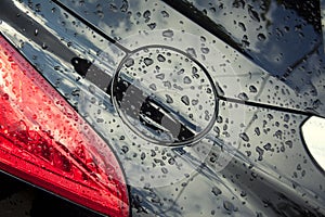 Raindrops On The Car