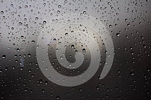 Raindrops on the glass. Background. Texture.