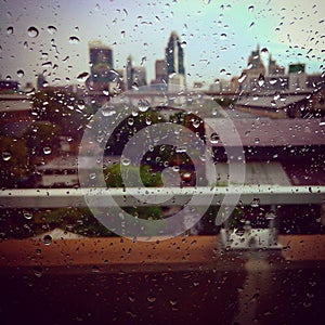 Raindrops keep falling on my head