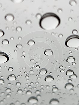 Raindrops on Sunroof