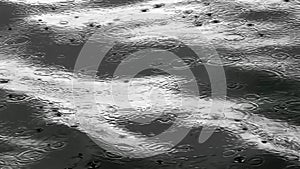 Rainfall on Ocean Surface Waves and Currents. Observing the interaction between rainfall and ocean