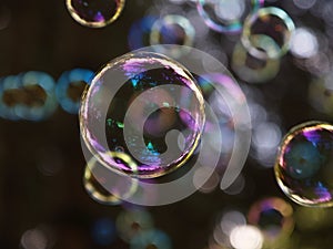 Raining Bubbles