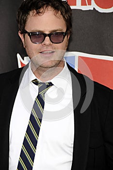 Rainn Wilson appearing live.