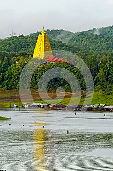 After rains and gold pagoda