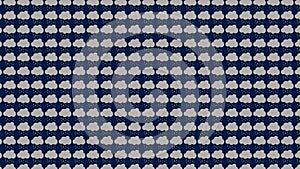 Rainy cloud pattern