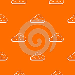 Rainy cloud pattern seamless