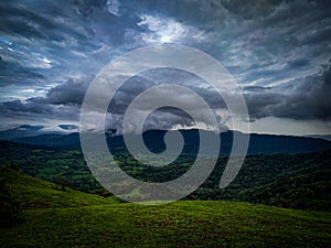 Rainy cloud photo